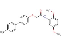 N-(2,5-dimethoxyphenyl)-2-[(4'-methyl-4-biphenylyl)oxy]acetamide