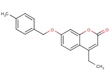 4-ethyl-7-[(4-methylbenzyl)oxy]-2H-chromen-2-one