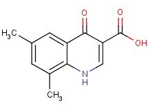 6,8-dimethyl-4-oxo-1,4-dihydro-3-quinolinecarboxylic acid
