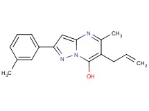 6-allyl-5-methyl-2-(3-methylphenyl)pyrazolo[1,5-a]pyrimidin-7-ol