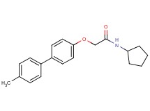 N-cyclopentyl-2-[(4'-methyl-4-biphenylyl)oxy]acetamide