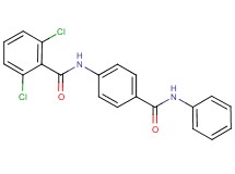 N-[4-(anilinocarbonyl)phenyl]-2,6-dichlorobenzamide