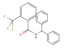 N-(diphenylmethyl)-2-(trifluoromethyl)benzamide