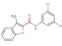 N-(3,5-dichlorophenyl)-3-methyl-1-benzofuran-2-carboxamide
