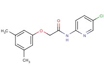 N-(5-chloro-2-pyridinyl)-2-(3,5-dimethylphenoxy)acetamide