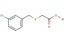[(3-chlorobenzyl)thio]acetic acid