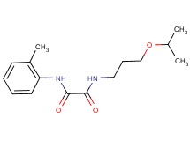 N-(3-isopropoxypropyl)-N'-(2-methylphenyl)ethanediamide
