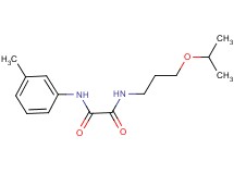 N-(3-isopropoxypropyl)-N'-(3-methylphenyl)ethanediamide