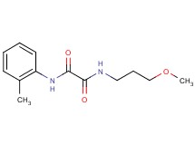 N-(3-methoxypropyl)-N'-(2-methylphenyl)ethanediamide