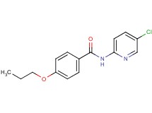 N-(5-chloro-2-pyridinyl)-4-propoxybenzamide