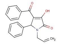 1-allyl-4-benzoyl-3-hydroxy-5-phenyl-1,5-dihydro-2H-pyrrol-2-one