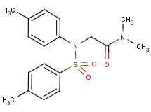 N~1~,N~1~-dimethyl-N~2~-(4-methylphenyl)-N~2~-[(4-methylphenyl)sulfonyl]glycinamide