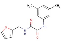 N-(3,5-dimethylphenyl)-N'-(2-furylmethyl)ethanediamide