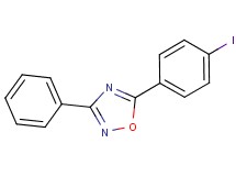 5-(4-iodophenyl)-3-phenyl-1,2,4-oxadiazole