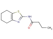 N-(4,5,6,7-tetrahydro-1,3-benzothiazol-2-yl)butanamide