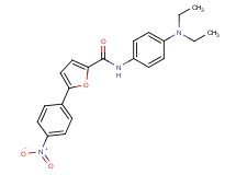 N-[4-(diethylamino)phenyl]-5-(4-nitrophenyl)-2-furamide