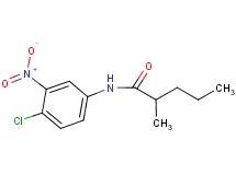 N-(4-chloro-3-nitrophenyl)-2-methylpentanamide