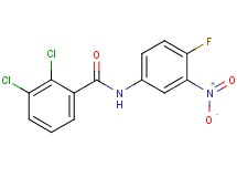2,3-dichloro-N-(4-fluoro-3-nitrophenyl)benzamide