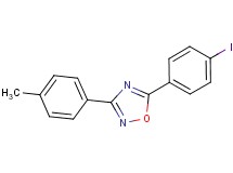 5-(4-iodophenyl)-3-(4-methylphenyl)-1,2,4-oxadiazole