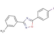 5-(4-iodophenyl)-3-(3-methylphenyl)-1,2,4-oxadiazole
