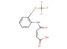 4-oxo-4-({2-[(trifluoromethyl)thio]phenyl}amino)-2-butenoic acid
