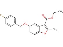 ethyl 5-[(4-fluorobenzyl)oxy]-2-methyl-1-benzofuran-3-carboxylate