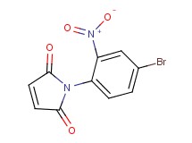 1-(4-bromo-2-nitrophenyl)-1H-pyrrole-2,5-dione