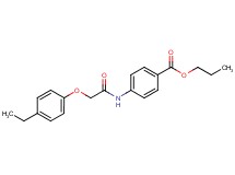 propyl 4-{[(4-ethylphenoxy)acetyl]amino}benzoate