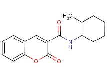 N-(2-methylcyclohexyl)-2-oxo-2H-chromene-3-carboxamide