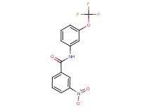 3-nitro-N-[3-(trifluoromethoxy)phenyl]benzamide