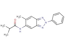 2-methyl-N-(6-methyl-2-phenyl-2H-1,2,3-benzotriazol-5-yl)propanamide
