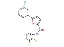 5-(3-chlorophenyl)-N-(2,3-dichlorophenyl)-2-furamide