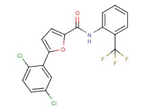 5-(2,5-dichlorophenyl)-N-[2-(trifluoromethyl)phenyl]-2-furamide