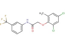 2-(2,4-dichloro-6-methylphenoxy)-N-[3-(trifluoromethyl)phenyl]acetamide