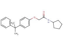N-cyclopentyl-2-[4-(1-methyl-1-phenylethyl)phenoxy]acetamide