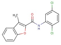 N-(2,5-dichlorophenyl)-3-methyl-1-benzofuran-2-carboxamide