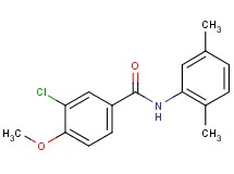 3-chloro-N-(2,5-dimethylphenyl)-4-methoxybenzamide