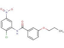 N-(2-chloro-5-nitrophenyl)-3-propoxybenzamide