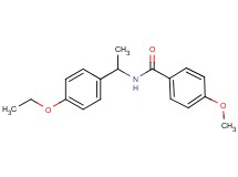 N-[1-(4-ethoxyphenyl)ethyl]-4-methoxybenzamide