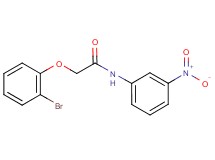 2-(2-bromophenoxy)-N-(3-nitrophenyl)acetamide