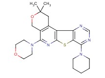 2,2-dimethyl-5-(4-morpholinyl)-8-(1-piperidinyl)-1,4-dihydro-2H-pyrano[4'',3'':4',5']pyrido[3',2':4,5]thieno[3,2-d]pyrimidine