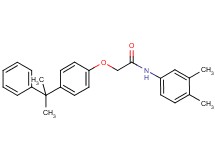 N-(3,4-dimethylphenyl)-2-[4-(1-methyl-1-phenylethyl)phenoxy]acetamide