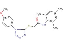N-mesityl-2-{[1-(4-methoxyphenyl)-1H-tetrazol-5-yl]thio}acetamide