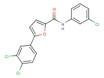 N-(3-chlorophenyl)-5-(3,4-dichlorophenyl)-2-furamide