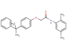 N-(2,5-dimethylphenyl)-2-[4-(1-methyl-1-phenylethyl)phenoxy]acetamide