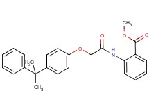 methyl 2-({[4-(1-methyl-1-phenylethyl)phenoxy]acetyl}amino)benzoate