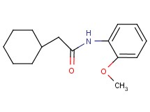 2-cyclohexyl-N-(2-methoxyphenyl)acetamide
