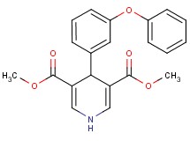 dimethyl 4-(3-phenoxyphenyl)-1,4-dihydro-3,5-pyridinedicarboxylate