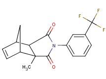 2-methyl-4-[3-(trifluoromethyl)phenyl]-4-azatricyclo[5.2.1.0~2,6~]dec-8-ene-3,5-dione