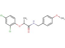 2-(2,4-dichlorophenoxy)-N-(4-methoxybenzyl)propanamide